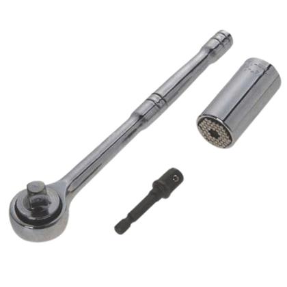 Imagem de Kit Catraca com soquete universal 7 a 19mm Beltools