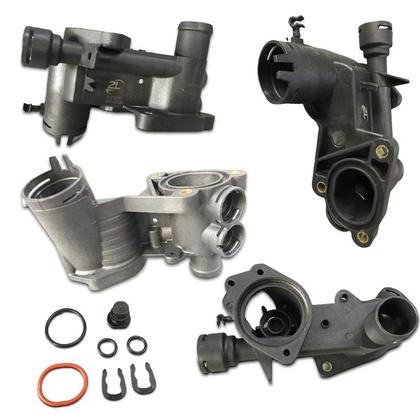 Imagem de Kit Cavalete D'água + Valvula Gol G2/g3/1.0 8-16v Sem Ar Quente