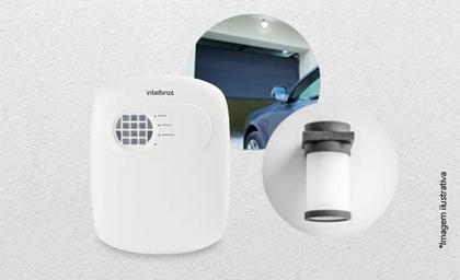 Imagem de Kit Central Alarme Intelbras com 5 Sensores Sem Fio Porta Janela ANM 24 Net Com App Via Celular Residencial Comercial