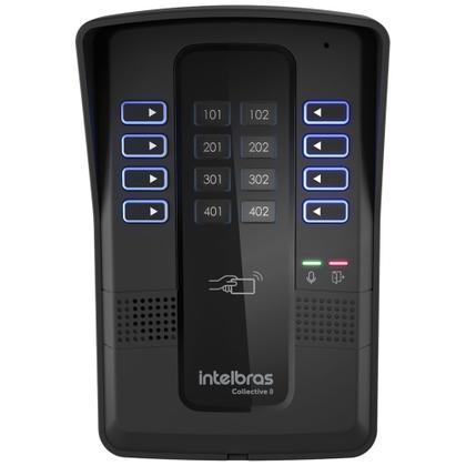 Kit Central de Interfonia Condominial Coletiva 8 Ramais +