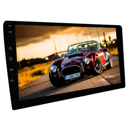 Imagem de Kit Central Multimídia 2 Din MP5 9 Polegadas HT-9000 Touch Bluetooth + Moldura Corolla 2008 a 2013 + Chicotes