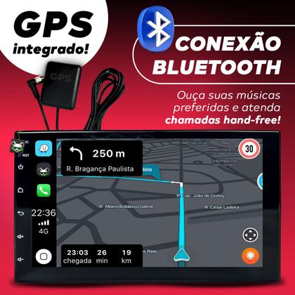 Imagem de Kit Central Multimidia Android 7 Pol Etios 2012 2013 2014 2015 2016 2017 2018 2019 2020 2021