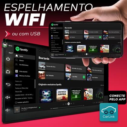 Imagem de Kit Central Multimidia Android 7 Pol Polo 2003 2004 2005 2006 2007 2008 2009 2010 2011 2012 2013