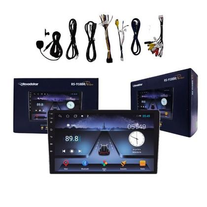 Imagem de Kit Central Multimídia Android 9" CarPlay Câmera Ré TV Digital 1-SEG Moldura Onix 2012/2019