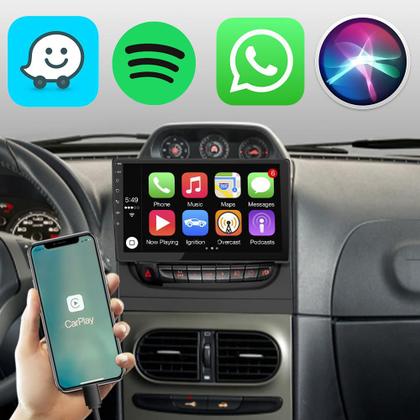 Imagem de Kit Central Multimidia Android Auto Idea 2013 2014 2015 2016 9 Polegadas Espelhamento Play Store Gps
