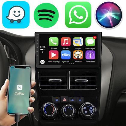 Imagem de Kit Central Multimidia Android Auto Toyota Yaris 2018 2019 2020 2021 2022 2023 9 Polegadas Bluetooth