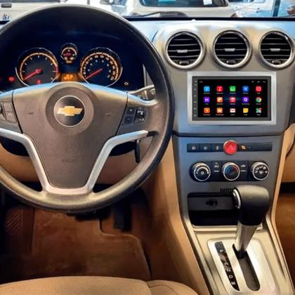 Imagem de Kit Central Multimídia Android Captiva 2008 2009 2010 2011 2012 2013 2014 2015 2016 2017 7 Polegadas