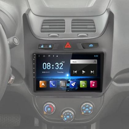 Imagem de Kit Central Multimídia Android Cobalt 2012 2013 2014 2015 2016 2017 2018 2019 2020 9 Polegadas Tv