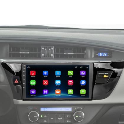 Imagem de Kit Central Multimídia Android Corolla 2015 2016 2017 9 Polegadas Tv Online GPS Bluetooth WiFi USB