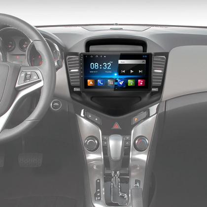 Imagem de Kit Central Multimídia Android Cruze 2011 2012 2013 2014 2015 2016 9 Polegadas Tv Online GPS Bt