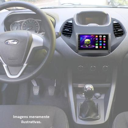 Imagem de Kit Central Multimídia Android Ford Ka 2015 2016 2017 Com Computador de Bordo Sync 7 Polegadas GPS