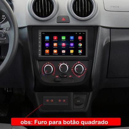 Imagem de Kit Central Multimidia Android Gol Saveiro Voyage G5 2008 A 2012 7 poelgadas Gps Integrado Tv Online