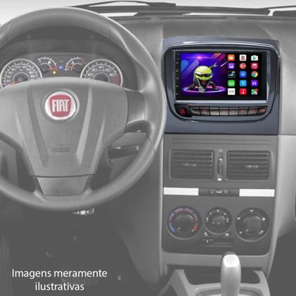 Imagem de Kit Central Multimídia Android Idea 2013 2014 2015 2016 7 Polegadas GPS Tv Online Bluetooth WiFi USB