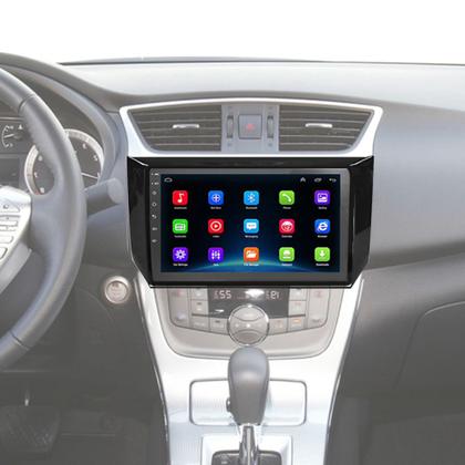 Imagem de Kit Central Multimídia Android Sentra 2014 2015 2016 2017 2018 2019 2020 9 Polegadas Tv Online GPS