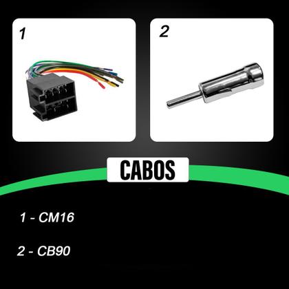 Imagem de Kit Central Multimídia MP10 CarPlay e Android Auto Golf 2014