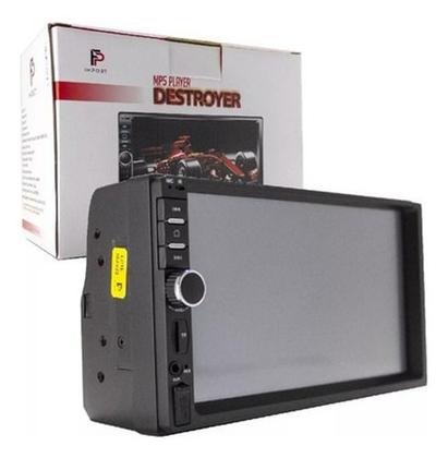 Imagem de Kit central multimidia mp5 7 pol câmera de ré corsa g1 hatch sedan 1993 a 2016