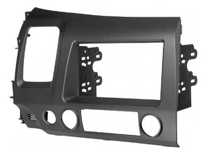 Imagem de Kit central multimidia mp5 7 pol com moldura honda civic 2007 a 2011