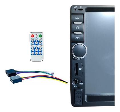 Imagem de Kit central multimidia mp5 7 pol com moldura nissan sentra march versa 2014 a 2019