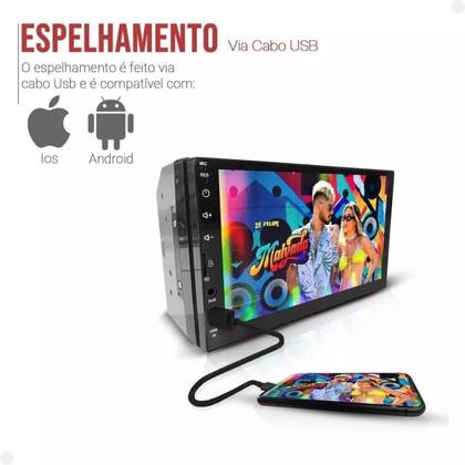 Imagem de Kit Central Multimidia Mp5 - COBALT / ONIX / SPIN / PRISMA 2012 á 2019 - GRAFITE