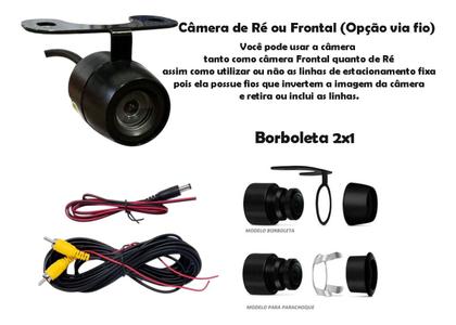 Imagem de Kit central multimidia roadstar 7 pol rs708br prime carplay onix 2013 a 2018 cobalt 2011 a 2015