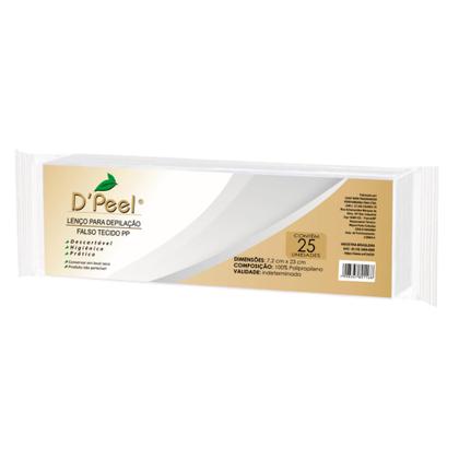 Imagem de kit Cera Depilatoria Profissional Chocolate Branco 300g Dpeel