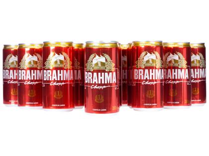 Imagem de Kit Cerveja Brahma Chopp Pilsen 269ml Cada