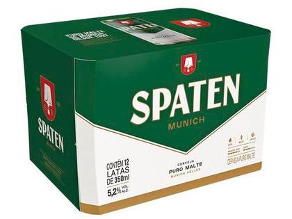 Imagem de Kit Cerveja Spaten Puro Malte Munich Helles Lager 