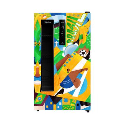 Imagem de Kit Cervejeira Frost Free 82L Prata + Ímã Personalizado Midea