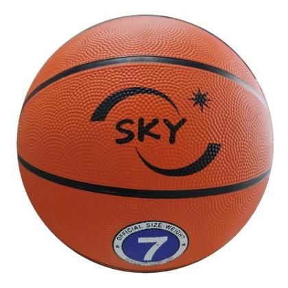 Imagem de Kit Cesta Cesto Basquete Mdf + Bola + Bomba Encher