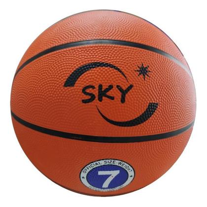 Imagem de Kit Cesta Cesto Basquete Mdf + Bola + Bomba