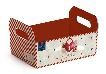 Imagem de Kit Cesta Laço Fecho Saco 45x59 1 Un Cromus