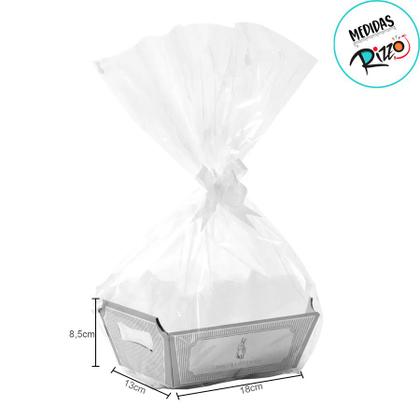 Imagem de Kit Cesta - Lavie Mediterrâneo - 18x13x8,5 - 1 unidade - Cromus - Rizzo