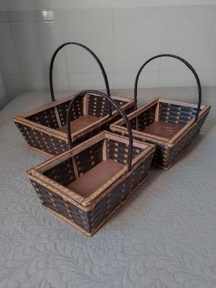 Imagem de Kit cesta para presente natal aniversário café da manhã artesanal