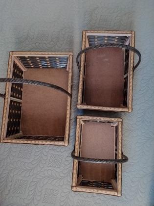 Imagem de Kit cesta para presente natal aniversário café da manhã artesanal