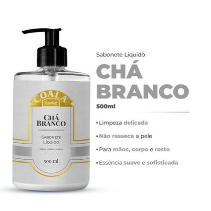 Imagem de Kit Chá Branco Coala - Difusor, Sabonete, Odorizante e Limpador