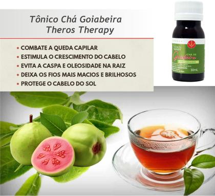 Imagem de Kit Chá de Goiabeira Theros Therapy Crescimento Capilar e antiqueda - Fortalecedor Capilar