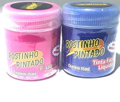 Imagem de Kit Chá Revelação Pó Colorido Para Bexigas Azul E Rosa