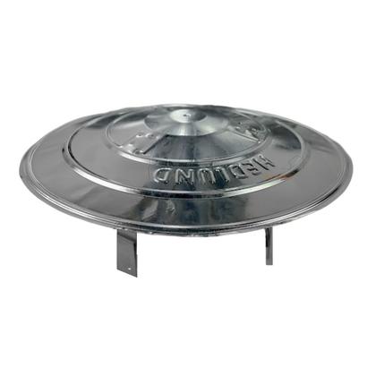 Imagem de  Kit Chaminé Em Aço Galvanizado Com 2 Canos Curva Chapéu 120mm Para Casa Fogão a Lenha Lareira - N 3 AMZ