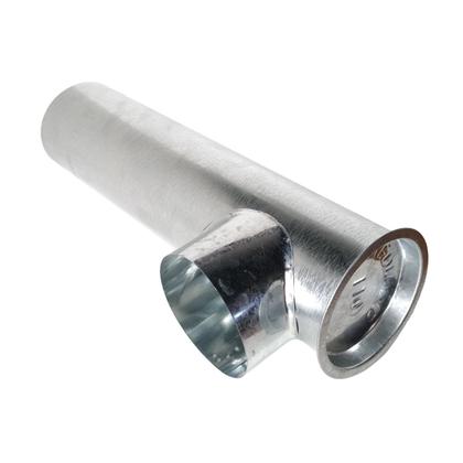 Imagem de Kit Chaminé Para Fogão A Lenha 3 Canos 1m + Joelho + Chapéu Galvanizado 115mm Nº2 - Hedlund