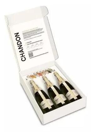 Imagem de Kit Chandon Marcadores de Taça - 01 Reservé Brut 750ml + 01 Riche Demi-Sec 750 + 01 Brut Rosé 750ml