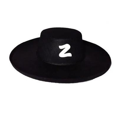 Imagem de kit Chapéu e Máscara do Zorro Fantasia Festa Cosplay