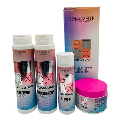 Imagem de Kit Charmelle BTox Reconstrutor Sem Frizz e Nutrição Profunda