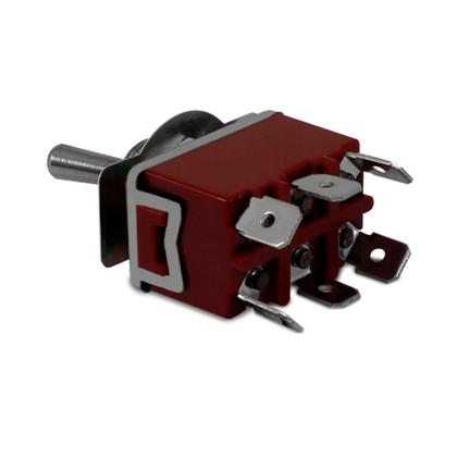 Imagem de Kit Chave Alavanca 1322A  Liga/Desliga/Liga  2 Polos  Faston