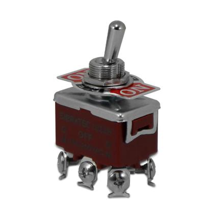 Imagem de Kit Chave Alavanca 1322B  Liga/Desliga/Liga  2 Polos  Parafuso