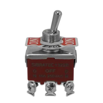 Imagem de Kit Chave Alavanca 1322B  Liga/Desliga/Liga  2 Polos  Parafuso