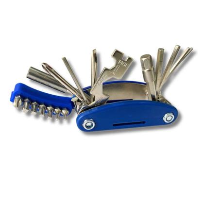 Imagem de Kit Chave Canivete Para Bicicleta Bike Mtb Com 16 Funções - GTA