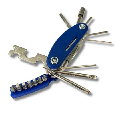 Imagem de Kit Chave Canivete Para Bicicleta Bike Mtb Com 16 Funções - GTA