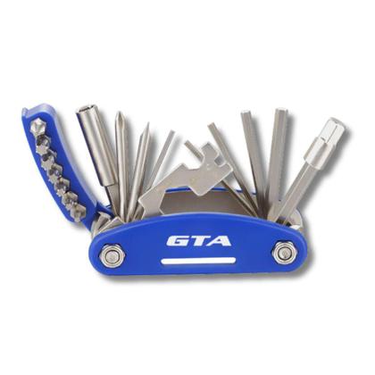 Imagem de Kit Chave Canivete Para Bicicleta Bike Mtb Com 16 Funções - GTA