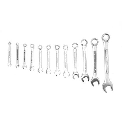 Imagem de Kit chave combinada (6,7,8,910,11,12,13,14,17,19,22mm) - 12 pcs