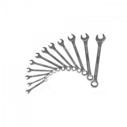Imagem de Kit Chave Combinada com 12 Chaves de 6 a 22MM Brasfort